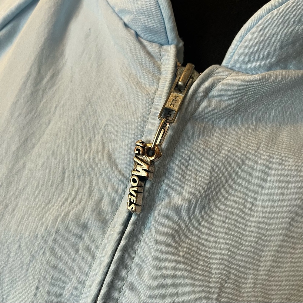 VTG Bow Detail Winning Moves Pastel Windbreaker Jacket - Picture 3 of 7